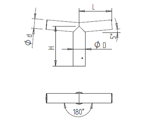 Picture of Konsool T2x300mm KZn  6m/60mm posti otsa 