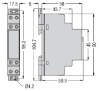 Picture of Programmkell, 16 funk., nädal, aku 10a, 1CO, 220-240VAC, (NFC+APP ), Lovato
