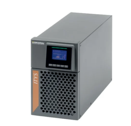 Picture of UPS ITYS 1000VA/W 1F/1F 230VAC 4xIEC pesa, USB, RS232, 2xRJ45, DO, aku, 145x224x404mm, SOCOMEC 