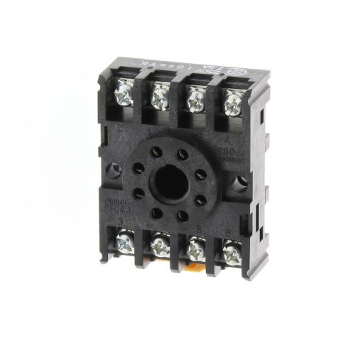 Picture of Releepesa PF08, MKS2-le, 8-pin, DIN-latile, (kruvikl.), Omron 
