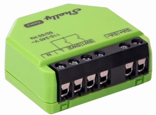 Picture of Wi-Fi 2.4 GHz, dimmer, DALI, Shelly 