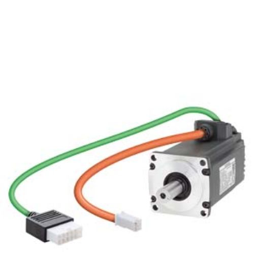 Picture of SIMOTICS S-1FL6 Operating voltage 230 V 3AC Pn=0.4 kW; Nn=3000 rpm M0=1.27 Nm; MN=1.27 Nm Siemens 