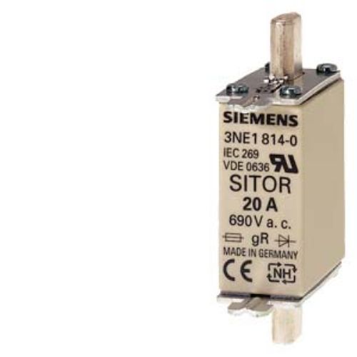 Picture of Sular 000, 35A, gS, Un AC: 690 V, Un DC: 250 V, Siemens 