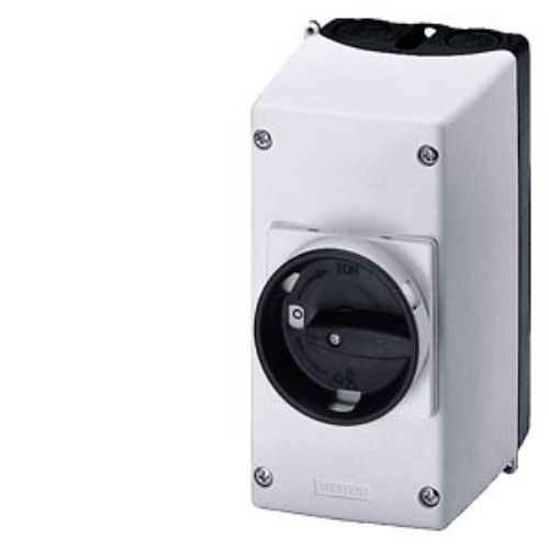 Picture of Paigalduskarp 3RV2 mootorikaitselülitile, keeratava käepidemega, must käepide, IP65, Siemens 