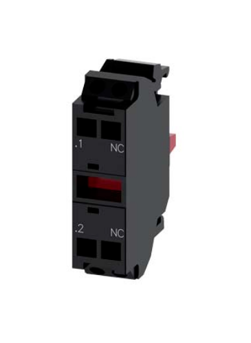 Picture of Kontaktiplokk 3SU, 1NC, vedruklemm, ( min 5 tk ), Siemens 