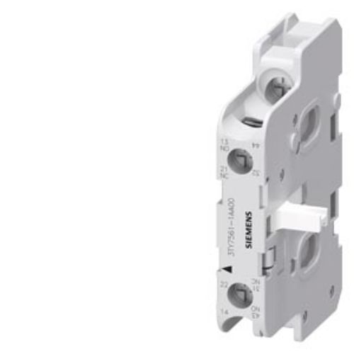 Picture of Abikontaktiplokk 1NO+1NC, küljele, S2...14, , seeria 3RT2, Siemens 
