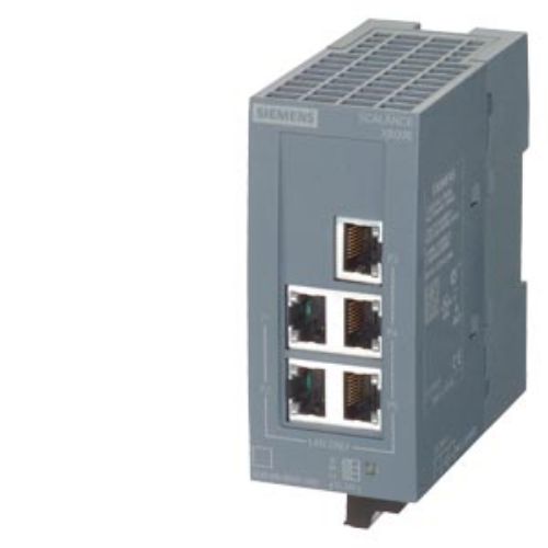 Picture of SCALANCE XB005 unmanaged Industrial Ethernet Switch for 10/100 Mbit/s 