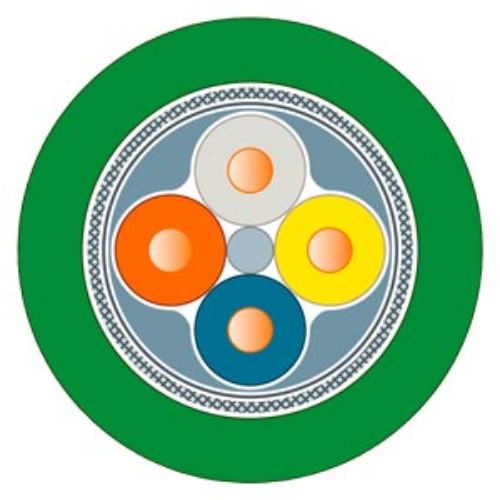 Picture of IE FC TP Standard Cable GP 2x2 (PROFINET Type A), CAT5E, bus cable 4-wire, shielded, 100m 