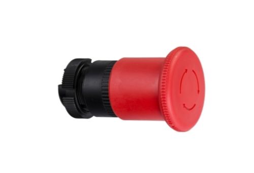 Picture of Hädastopp PUNANE fikseeruv,keeratav ø 40 mm, plast, ilma adapterita, Schneider 