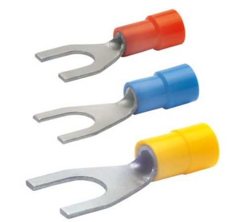 Picture of Kahvelking 650C/6 4-6mm2 M6 isoleeritud, kollane, KLAUKE 