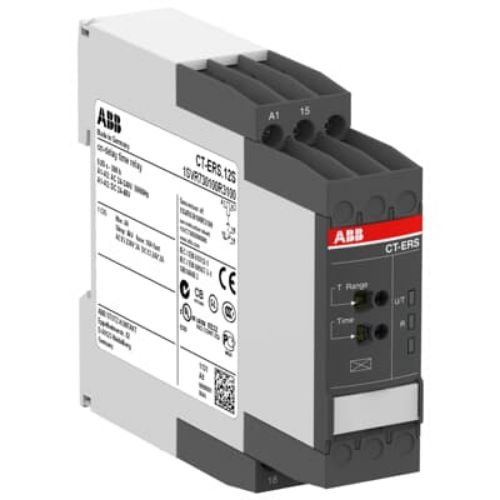 Picture of Aegrelee CT-ERS, viide ON, 1CO, 0.1s-300h, 24-48VDC/24-240VAC, ABB 
