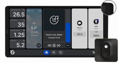 Picture of Wi-Fi 2.4 GHz, BT, puuteekraan X2+Blu H_T  must Shelly