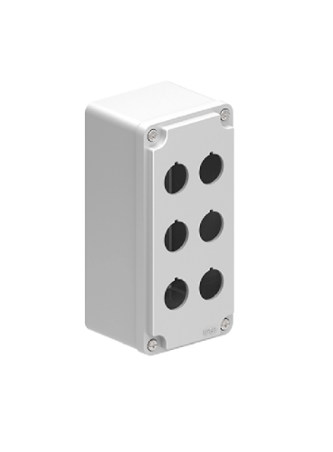 Picture of Surunupu karp (Metallist- AL) LPZ, 2x3 ava, HALL, IP66, Lovato 