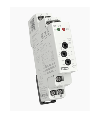 Picture of Pingekontrollirelee HRN-57N, 3F faasi kadu/min/max. 1CO, 3x172-287V, Elko 