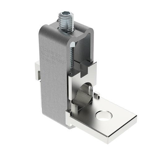 Picture of Seadmeklemm OL300-2, M12, Al/Cu, 2x185-300mm², roostevaba raam, Morek 