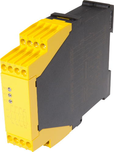 Picture of Turvarelee 3NO/1NC, 24 VDC, 2- kanalit, man/aut restart, cat. 4, SIL3, IPF 