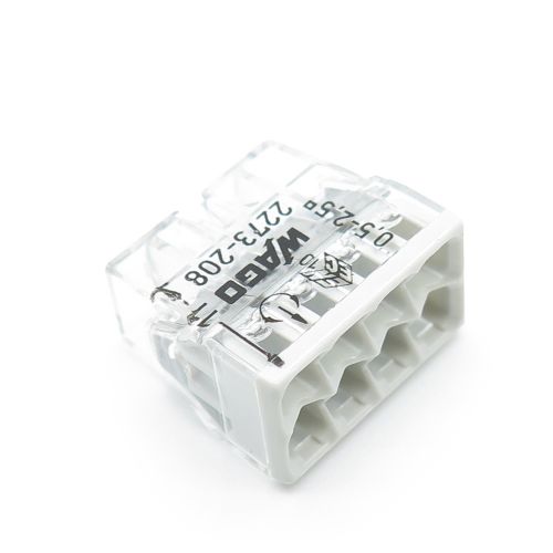 Picture of Ühendusklemm WAGO 8x0.5-2.5mm2 Cu läbipaistev 