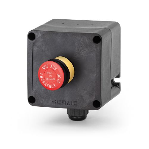 Picture of Seen Karbis EX, 16A, (Gaas+Tolm) AVARII-STOP, II 2GD PUNANE, 1NO+1NC, 2xM20 IP66, SCAME 