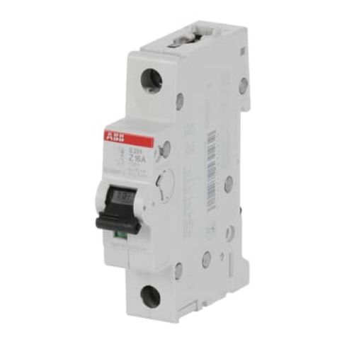 Picture of Moodulkaitselüliti S200 1P, 16A, Z, 6kA, ABB 