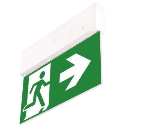 Picture of Turvavalgusti Directo S Kahepoolne 3h AT PÜSI 255x199mm Valge Intelight 