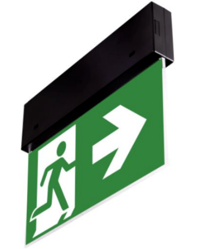 Picture of Turvavalgusti Directo S Kahepoolne 3h MT  aku PÜSI 255x199mm Must Intelight 