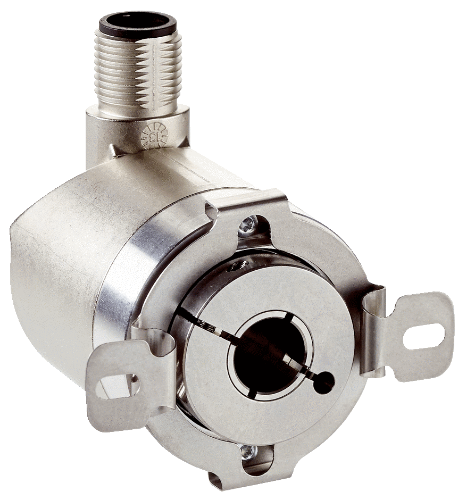 Picture of Absoluutenkooder ø40mm, võll ø10mm, 18-30V, IO-LINK 4096 imp/pööre, M12 4-pin, SICK 