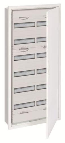 Picture of Süvistatav moodulkilp U72R6, 144m(6x2x12), IP31, valge, N/PE komplektis, 1150x575x120mm, ABB 