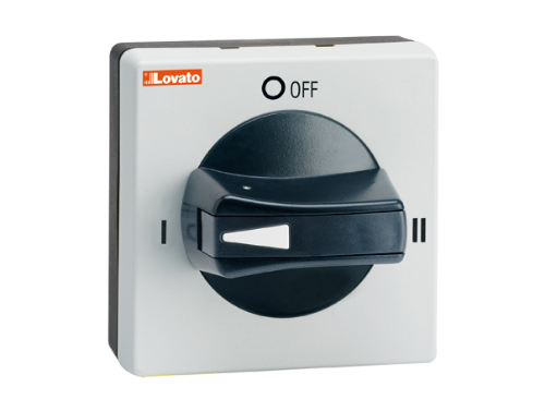 Picture of Käepide uksele 1-0-2, must, IP65, GAX5000/5001ga kasutamiseks, Lovato 