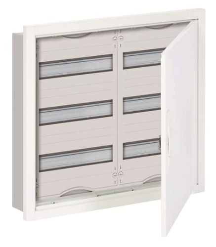 Picture of Süvistatav moodulkilp U32, 72m(3x2x12), IP31, valge, N/PE komplektis, 550x575x120mm, ABB 