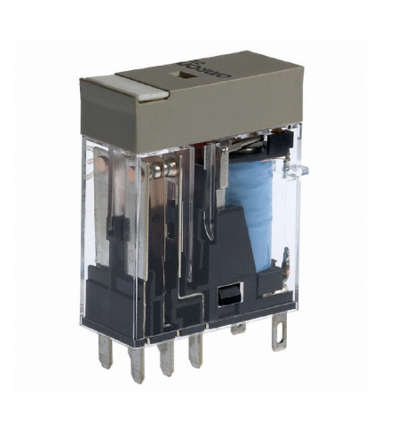 Picture of Minirelee G2R-2, 2CO, 5A, 24VDC, pesa P2RF08, Omron 