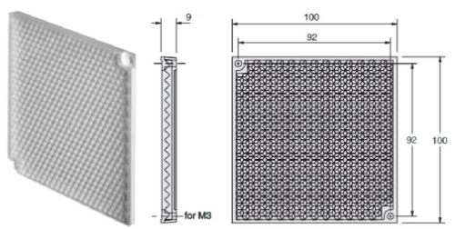 Picture of Reflektor 100x100x9mm, Omron 