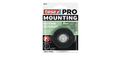 Picture of Kahepoolne teip 1,5m19mm välistingimustesse Mounting PRO Outdoor, 1.5X19 TESA 
