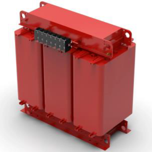 Picture of Trafo Pri:3x400V Sec:3x400V+N P:50kVA IP00 ühendus Dyn11, 8In, Polylux 