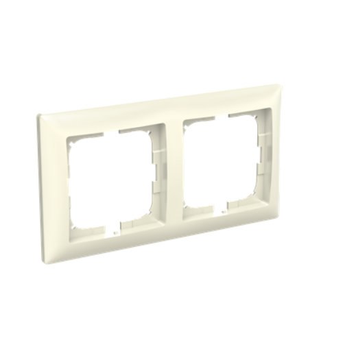 Picture of Raam 2-ne, beež, dekoratiivraamiga, IP20, Basic55 