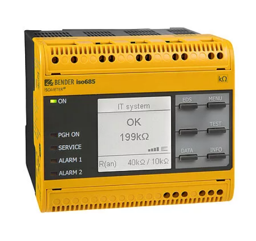 Picture of Isolatsioonikontrollirelee iso685-D-P AC 0...690V DC 0...1000V 