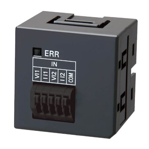 Picture of Sysmac NX1P 2xAI 0-10 V res 1/4000, 0-20 mA res 1:2000, vedru, plug-in liides 