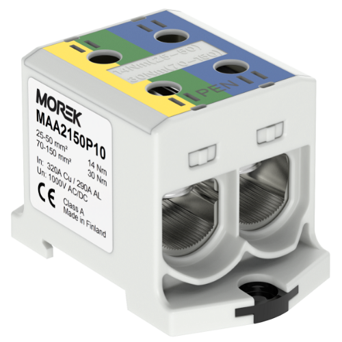 Picture of Riviklemm OTL-PEN150, ko/ro sinine, 2xAl/Cu 25-150mm², 1000V, Morek 