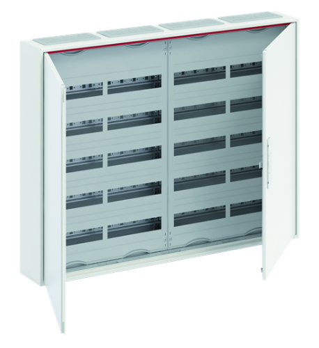 Picture of Moodulkilp CA45V, pinnapealne, 240m(4x5x12), IP44, valge, N/PE komplektis, 800x1050x160mm, ABB 