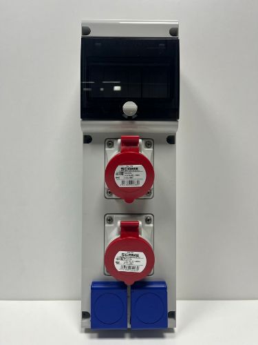 Picture of Vooluvõtukeskus 2x16A 5p 2x230V 6mod. IP44, 440x135, SCAME 