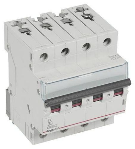 Picture of Moodulkaitselüliti TX3, 4P, 3A, B, 6kA, Legrand 