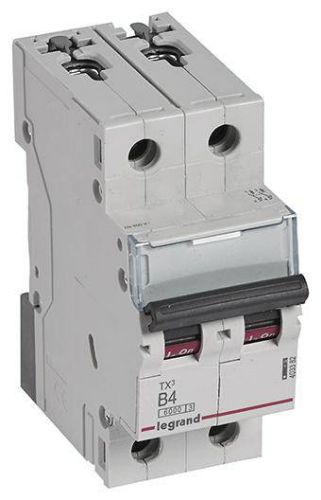 Picture of Moodulkaitselüliti TX3, 2P, 4A, B, 6kA, Legrand 