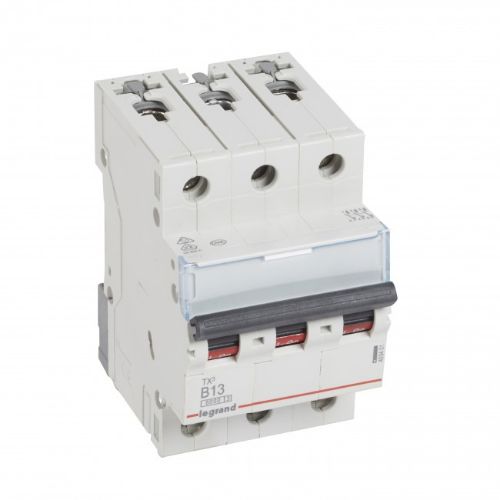 Picture of Moodulkaitselüliti TX3, 3P, 13A, B, 6kA, Legrand 