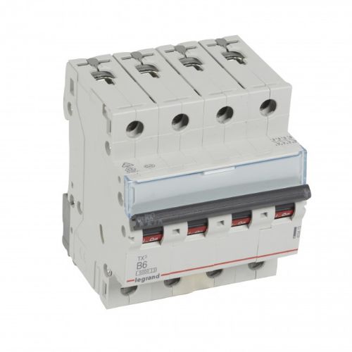Picture of Moodulkaitselüliti TX3, 4P, 6A, B, 6kA, Legrand 