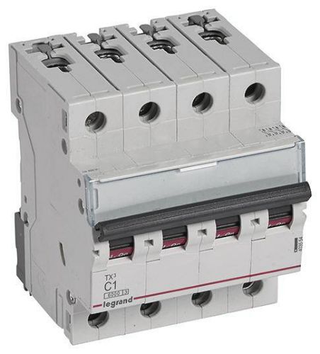 Picture of Moodulkaitselüliti TX3, 4P, 1A, C, 6kA, Legrand 