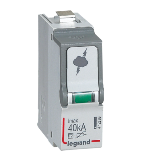 Picture of Liigpingepiiriku panus, T2, 40kA, Legrand 