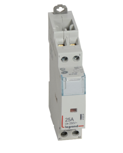 Picture of Moodulkontaktor CX3, 2NC, 25A AC1, 230VAC, 1mod, Legrand 