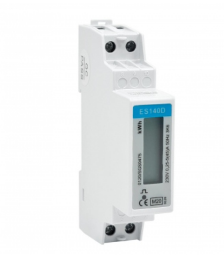 Picture of Moodularvesti 1F 40A 1-tariif, kWh, MID, 1 moodul, digi.displei, imp.v, VEXEN 