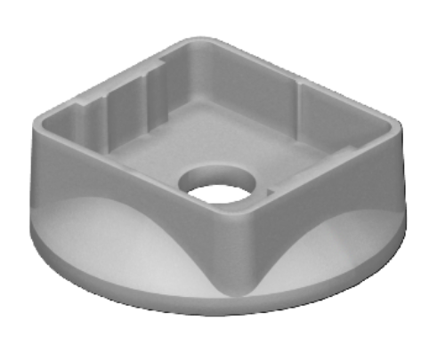 Picture of Juhtmehoidiku alusplaat 177/U, UV kindel, OBO 