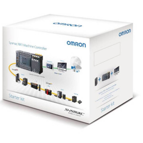 Picture of Motion KIT NX1P2-1040DT1, NX-PF0630, NX-ID3417, NX-OD3256, S8VK-S06024, cables, Sysmac Lite 