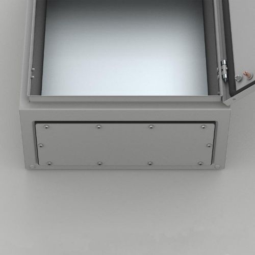 Picture of Kaablisisestus plaat kinnine 1x342x88, tsingitud, nVent Hoffman 